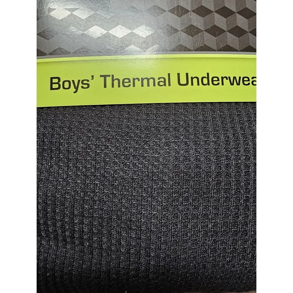 Athletic‎ Works Youth Boys' 2-Piece Waffle Thermal Layering Underwear Set Sz L